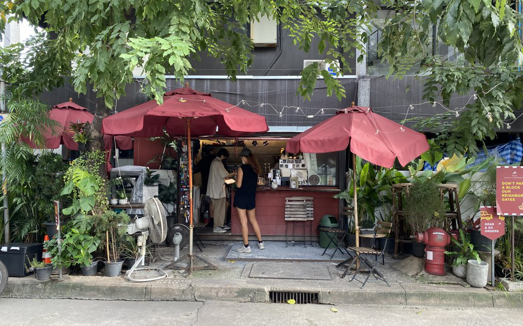 City Boy Coffee Stand in Bangkok