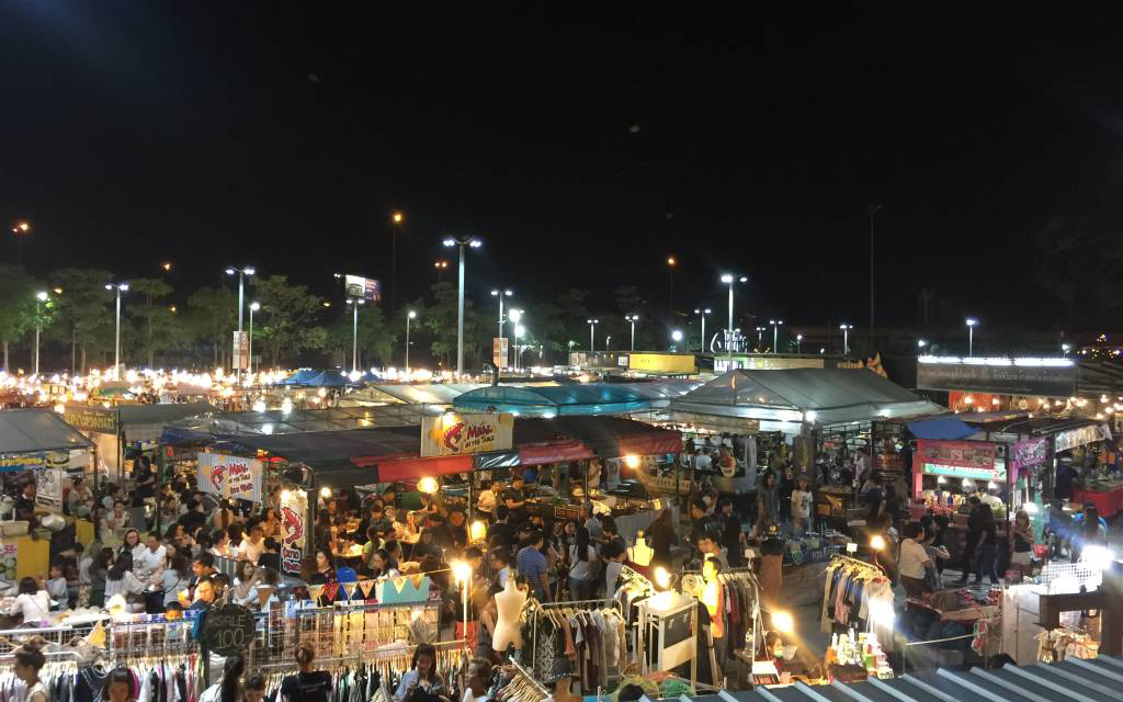 Huamum Market in Bangkok