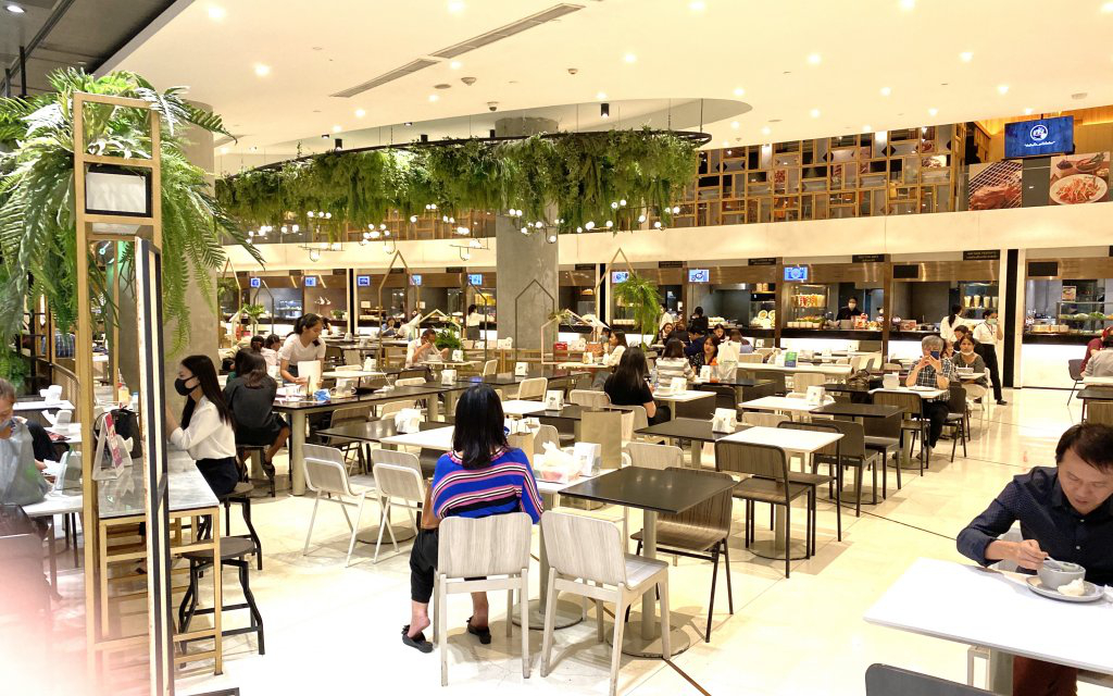 Quartier Food Hall in Bangkok