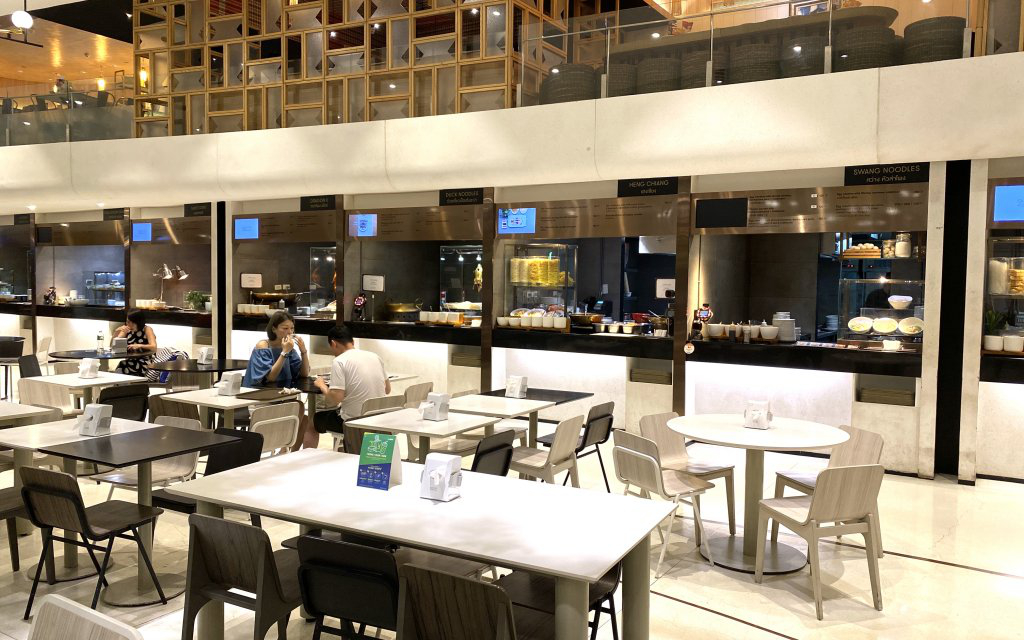 Quartier Food Hall in Bangkok