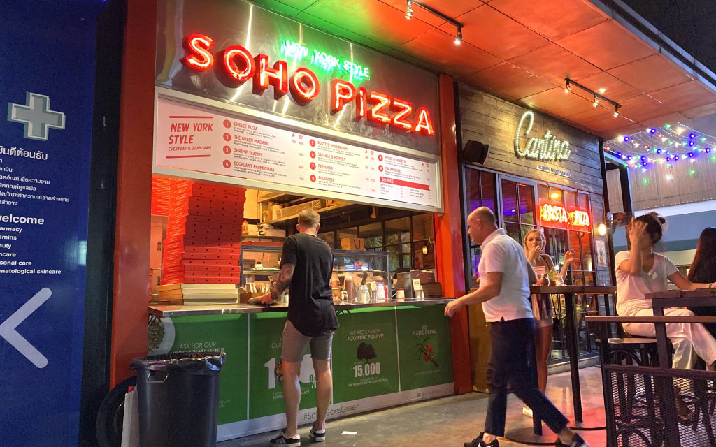 Soho Pizza in Bangkok