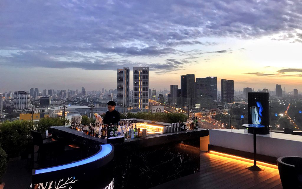 Blue Sky Bar • Centara Grand at Central plaza Ladprao • Bangkok