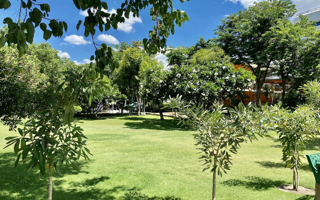 Santi Chai Prakan Public Park in Bangkok