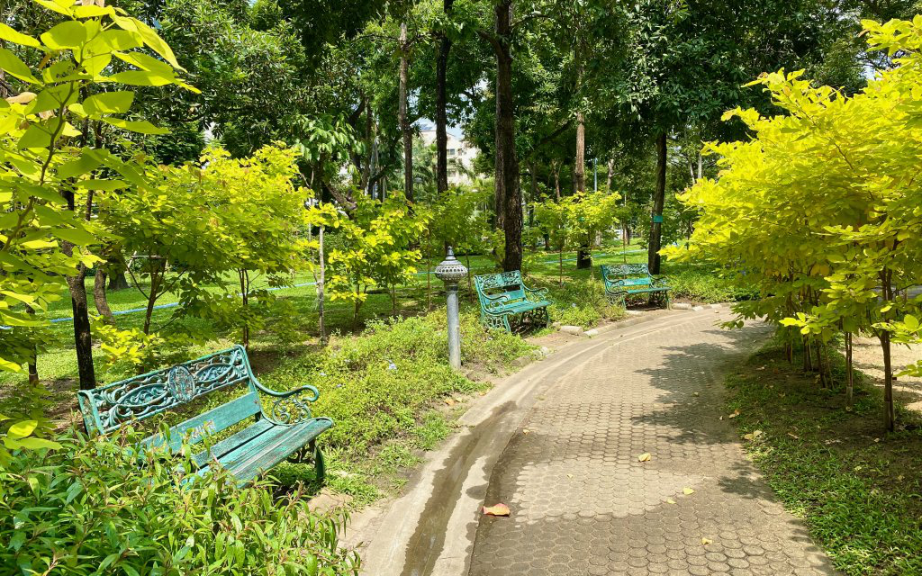 Santiphap Park in Bangkok