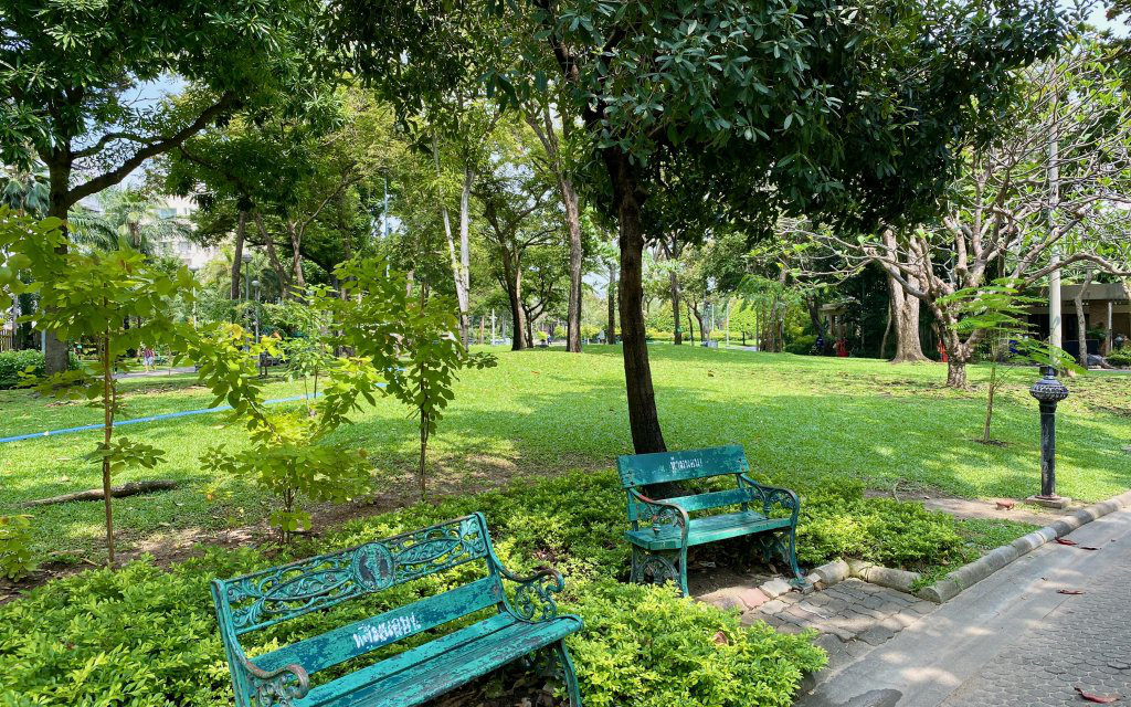 Santiphap Park in Bangkok