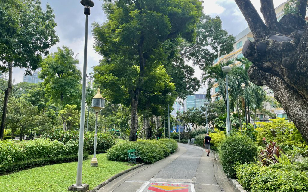 Santiphap Park in Bangkok