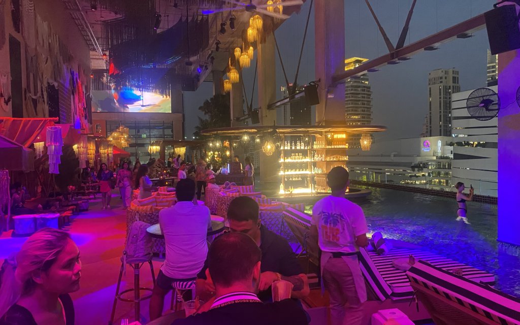 TRIBE Sky Beach Club in Bangkok