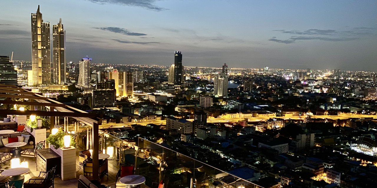 Top 10 Rooftop Bars  2024 in Bangkok